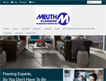 Tablet Screenshot of meuthcarpets.com